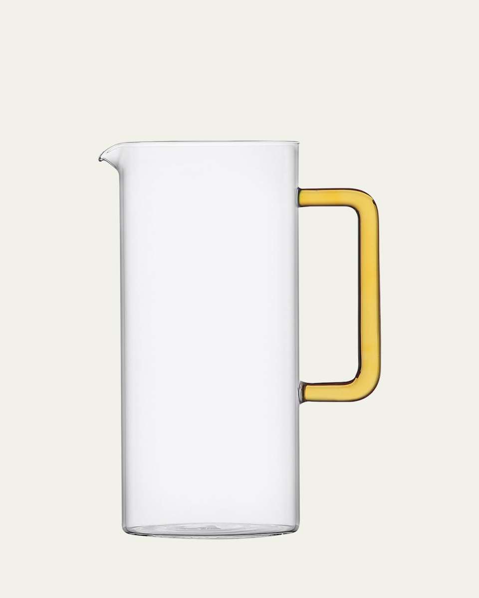 Tube Color Jug with Yellow Handle